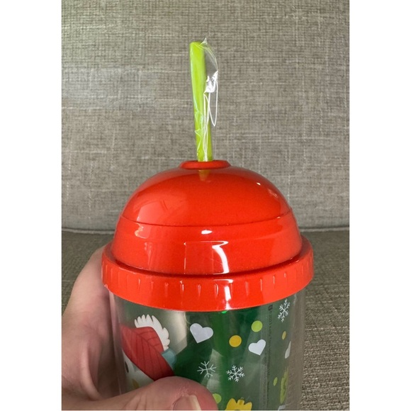 Holiday Squishmallow Cup With Straw - Picture 5 of 9